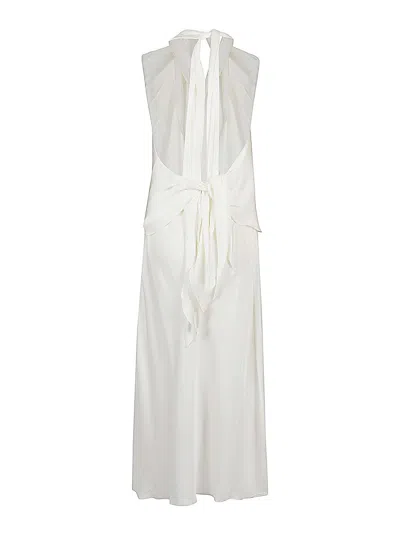 Silk95five Silk95 Five Worth Ave Silk Short Dress In White