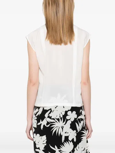 Max Mara Matilde Blouse In White