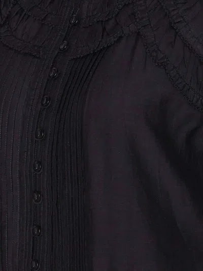 Isabel Marant Étoile Isabel Marant Etoile Black Cotton Viscose Dresses In Black