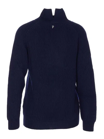 Dondup Suéter Con Cuello Alto - Azul In Blue