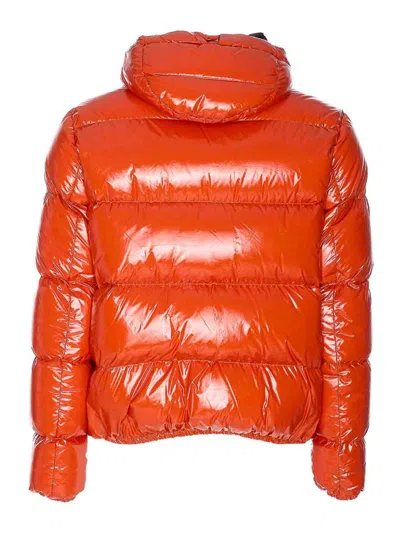 Herno Gloss Bomber In Orange