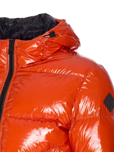 Herno Gloss Bomber In Orange