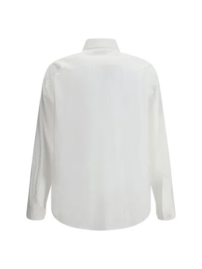 Balenciaga Relaxed Fit Shirt Button-down Collar In White