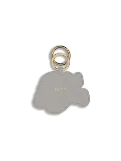 Ganni Women Puppy Keyring In Multi