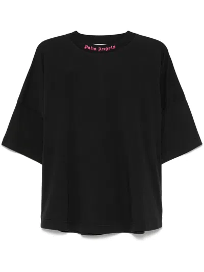 Palm Angels T-shirts And Polos In Black