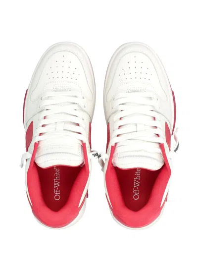 Off-white Out Of Office Women S Calf Leather Sneakers In White