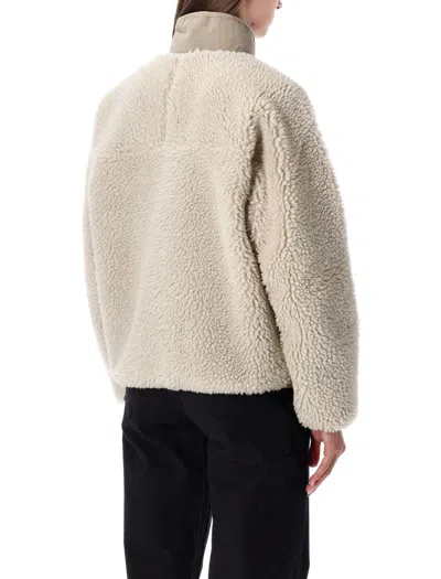 Patagonia Retro Style Jacket High Collar In Neutral