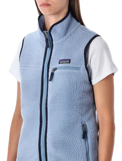Patagonia Retropile Vest In Blue