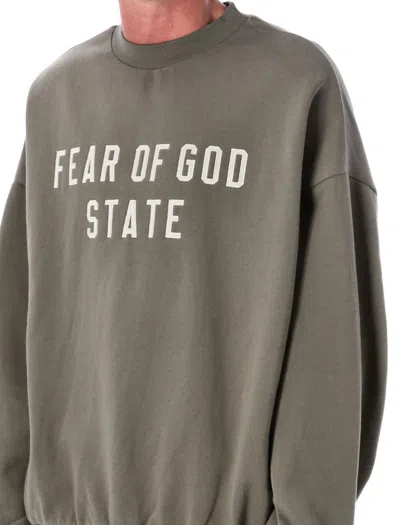 Fear Of God Essential Sweaters In Blue