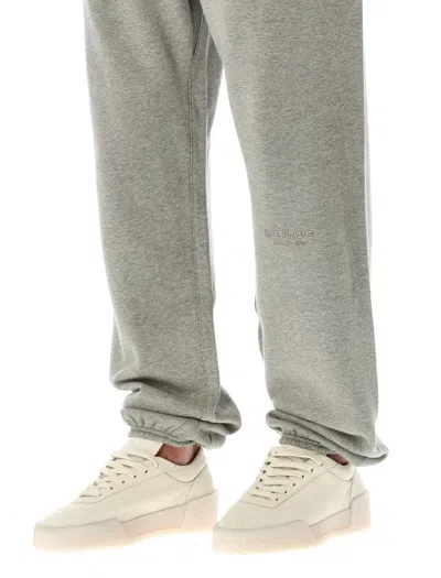 Fear Of God Essential Vintage Fleece Sweatpants Concrete Heather In Gray