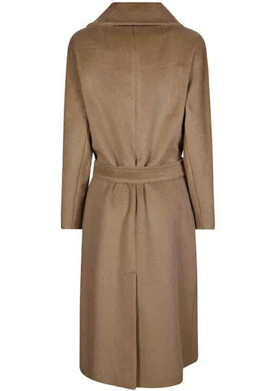 Weekend Max Mara Coats In Brown