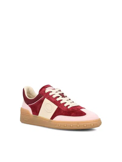 Valentino Lace-up Shoes With Round Toe And Flat Sole In Multi