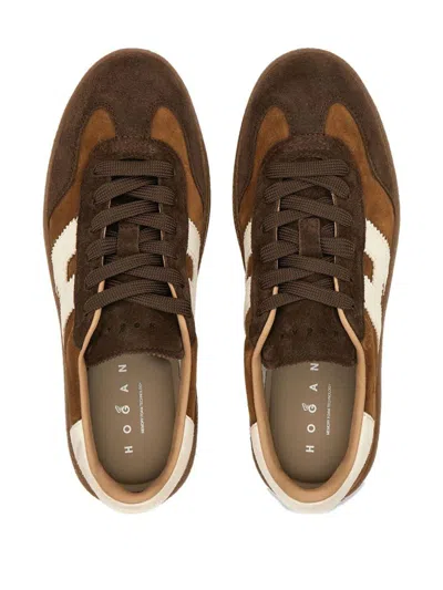 Hogan Low Top Platform Sole Sneakers In Multi