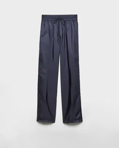 Prada Lightweight Re-nylon Pants In Blue