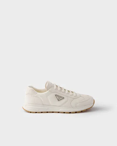 Prada Prax 01 Re-nylon Sneakers In White
