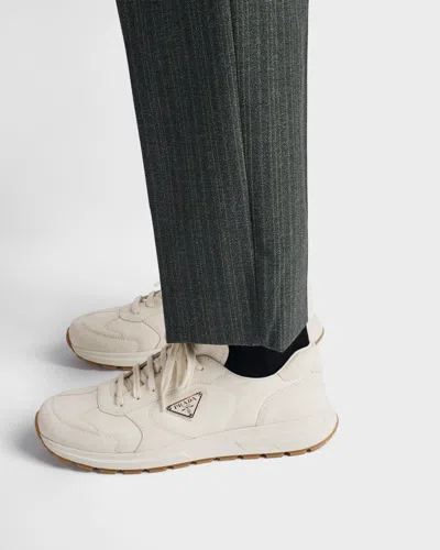 Prada Prax 01 Re-nylon Sneakers In White