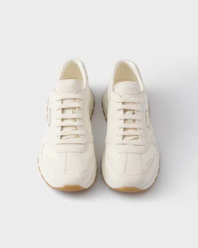 Prada Prax 01 Re-nylon Sneakers In White
