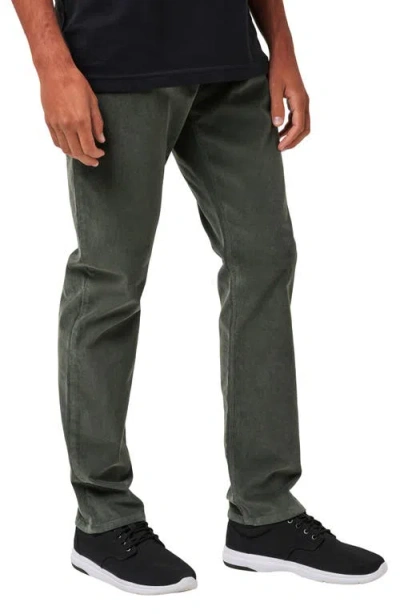 Travismathew Start The Journey Legacy Featherweight Corduroy Pants In Green