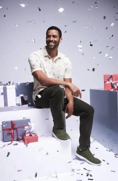 Travismathew Start The Journey Legacy Featherweight Corduroy Pants In Green