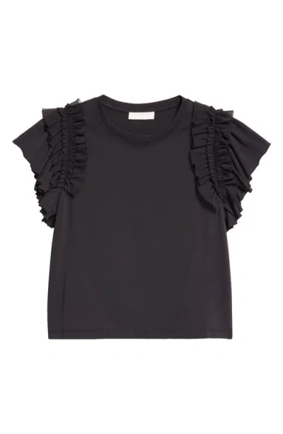 Ulla Johnson Leia Top In Noir In Black