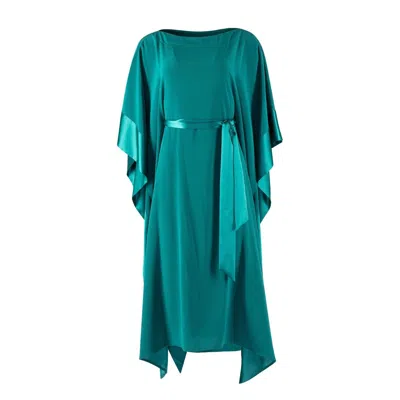 Monessa Joan Women's Green Grainne Dress In Blue