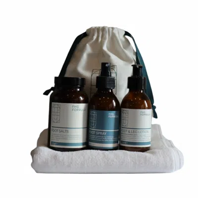 Fhg.formula Neutrals Odour Control Foot Care Collection - Cool Blend In Black