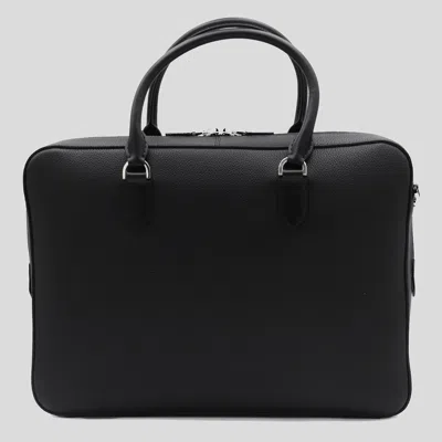 Tom Ford Black Leather Shoulder Bag