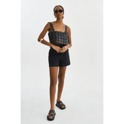 Lamarque Finley Multi-circle Top In Black