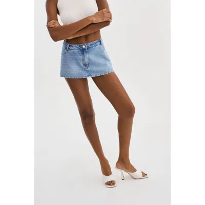 Lamarque Fantina Denim Skort In Blue
