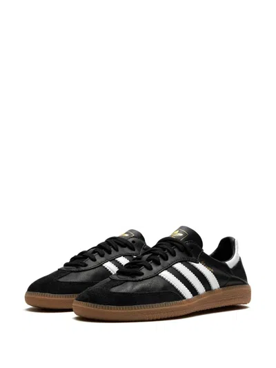 Adidas Originals Samba Decon Sneakers In Black Leather In Multi