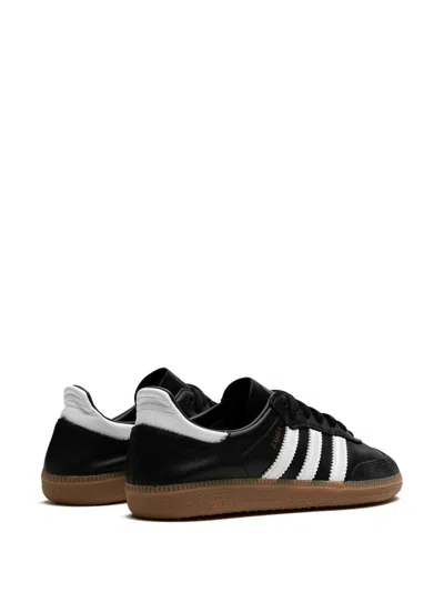 Adidas Originals Samba Decon Sneakers In Black Leather In Multi
