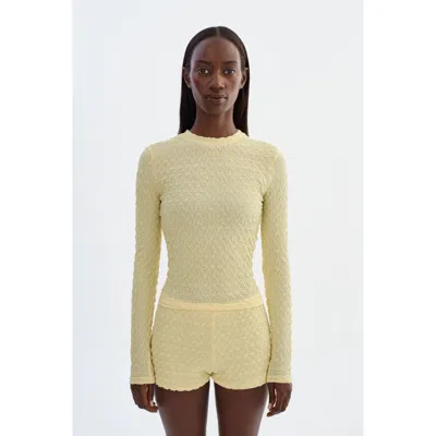Lamarque Oana Longsleeve Top In Yellow