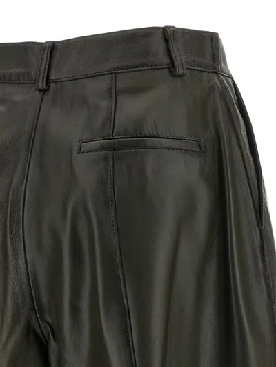 P.a.r.o.s.h Maciock25w Bermuda And Short Green In Black