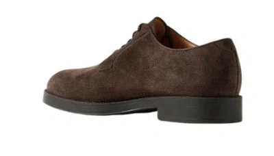 Tod's Suede Oxford In Brown