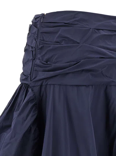 Pinko Dondolo Skirts Blue In Gold