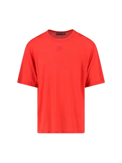 Marine Serre Set Of 2 T-shirts And Tank Tops In Multi