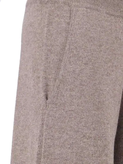 Lisa Yang Cashmere Sports Pants In Gray