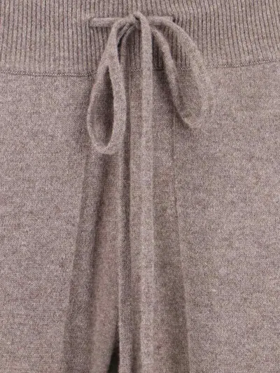 Lisa Yang Cashmere Sports Pants In Gray