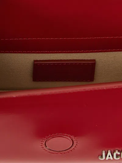 Jacquemus Red Bambino Crossbody Bag In Red