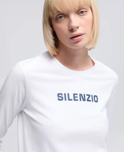 Aspesi Silenzio Long-sleeved T-shirt In White