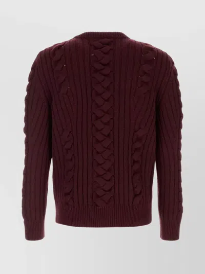 Alexander Mcqueen Alexander Mc Queen Wool Sweater In Brown