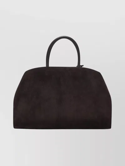 Ferragamo Hug L Soft Tote Bag In Brown