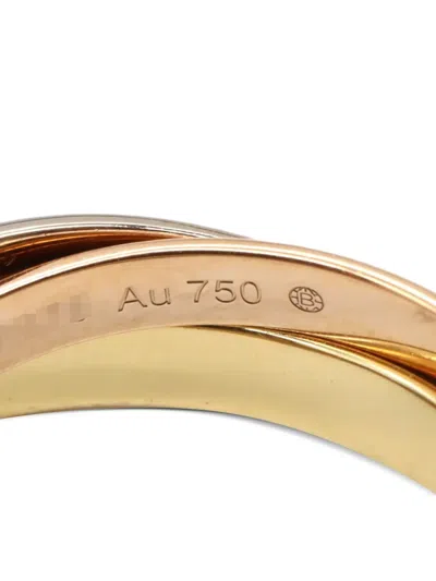 Pre-owned Cartier 2010s 18k Yellow Gold Trinity Ring