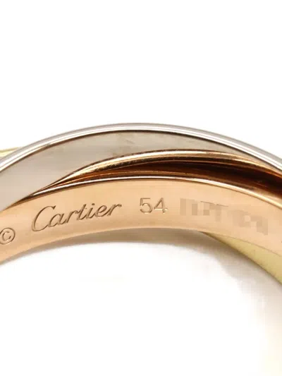 Pre-owned Cartier 2010s 18k Yellow Gold Trinity Ring