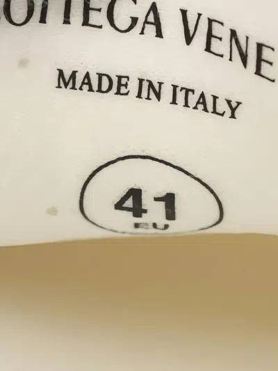 Pre-owned Bottega Veneta Orbit Mesh-panel Sneakers In White