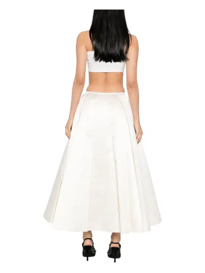 A.w.a.k.e. Rectangle Detail Pants In White