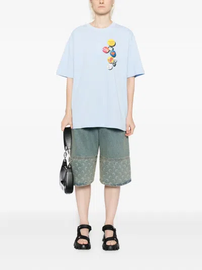 Ground Zero Printed T-shirt In White