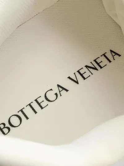 Pre-owned Bottega Veneta Orbit Mesh Sneakers In White