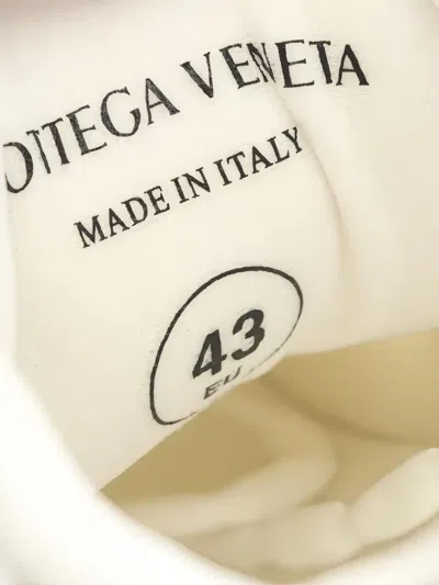 Pre-owned Bottega Veneta Orbit Mesh Sneakers In White