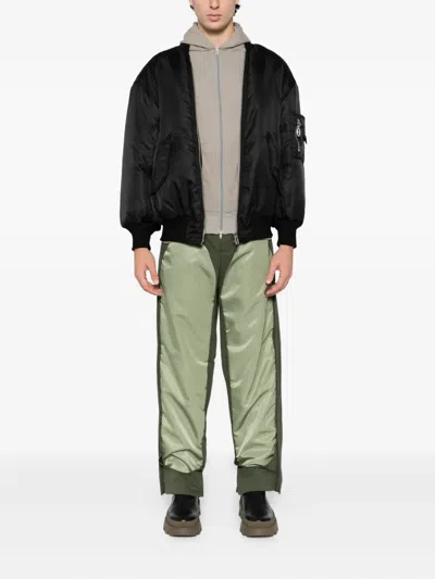 Ground Zero Double-layer Jacket In Black